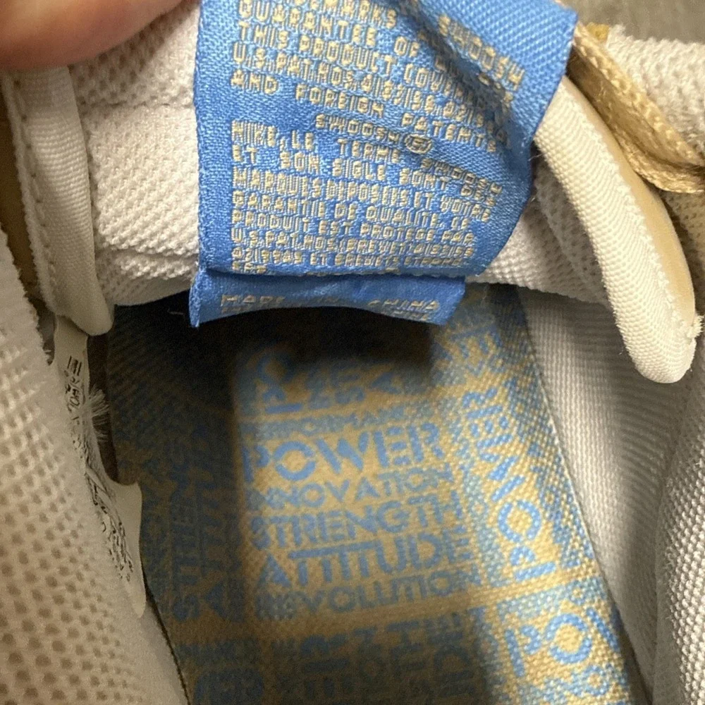 Nike Air Force 1 Low '07 AF1 Linen University Blue Men 12 2006 Shoes 315122-241